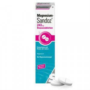 MAGNESIUM SANDOZ 243 mg Brausetabletten