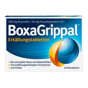 BOXAGRIPPAL Erkältungstabletten 200 mg/30 mg FTA